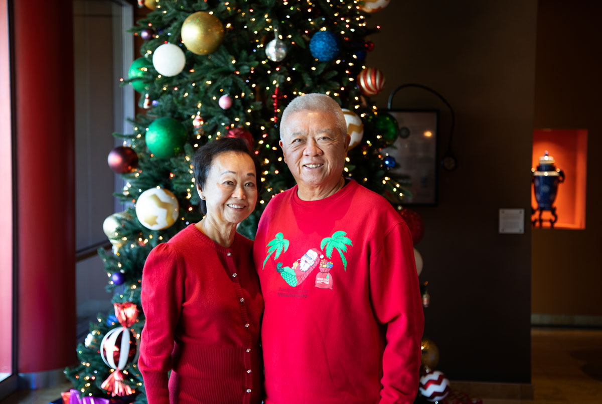 Peggy and Andrew Cherng