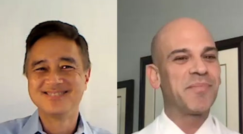 Stanley Liu and Dr. Juan Rivera